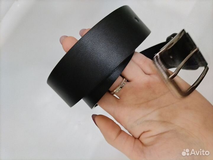 Мужской кожаный ремень