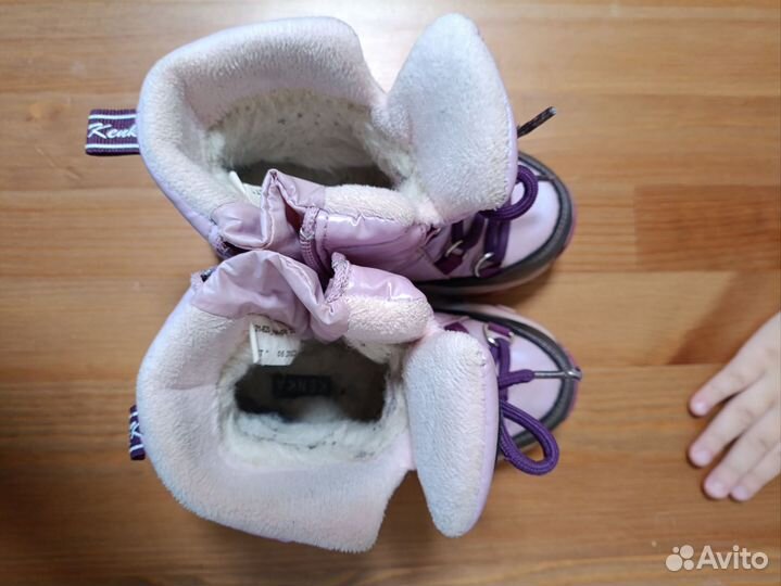 Ботинки зимние для девочки 23 размер