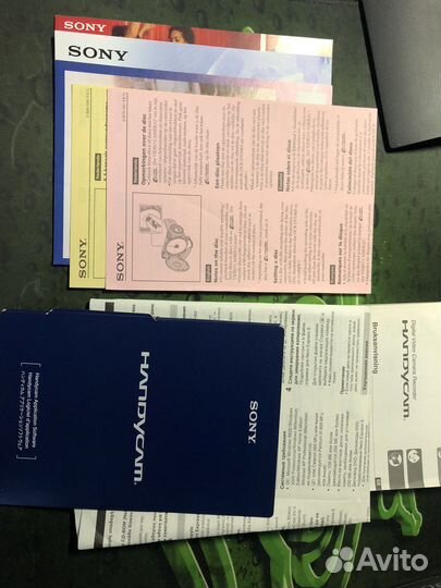 Видеокамера sony DCR-dvd305e