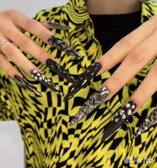 Наращивание Маникюр Покрытие