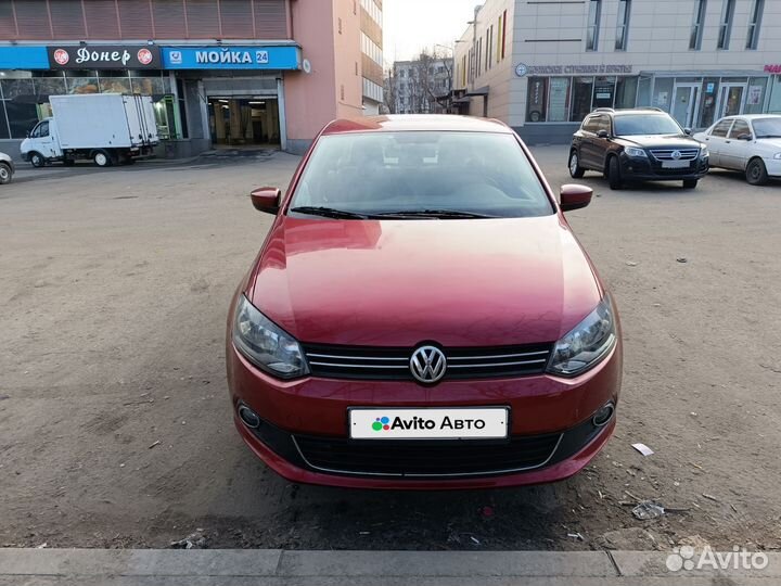 Volkswagen Polo 1.6 AT, 2015, 34 876 км