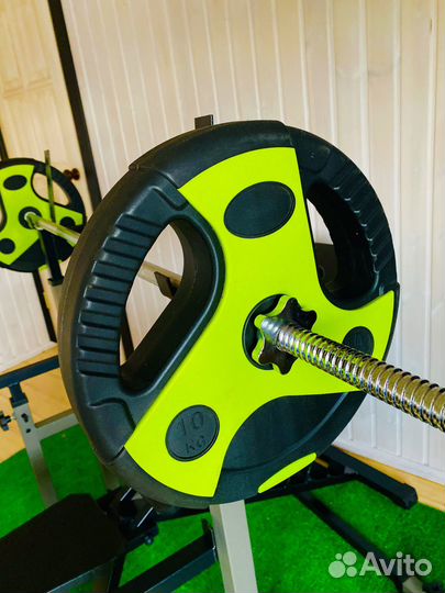 Диск блин 10 кг с хватом