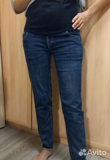 Вещи пакетом для беременных Джинсы 46 48 колготки