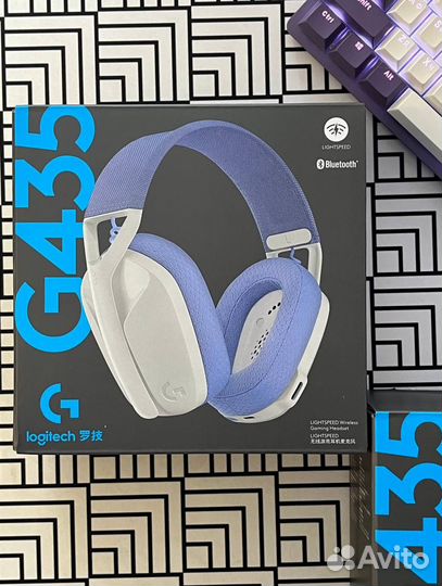 Беспроводные наушники Logitech G435