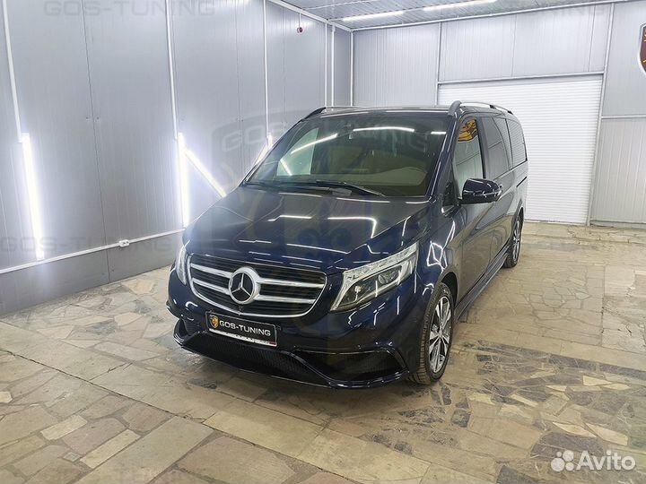 Тюнинг передний бампер Prestige на Мерседес V 447