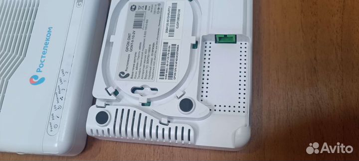 Роутер Ростелеком для оптиковолокна PON розетка