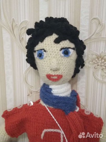Вязаная Кукла Игрушка