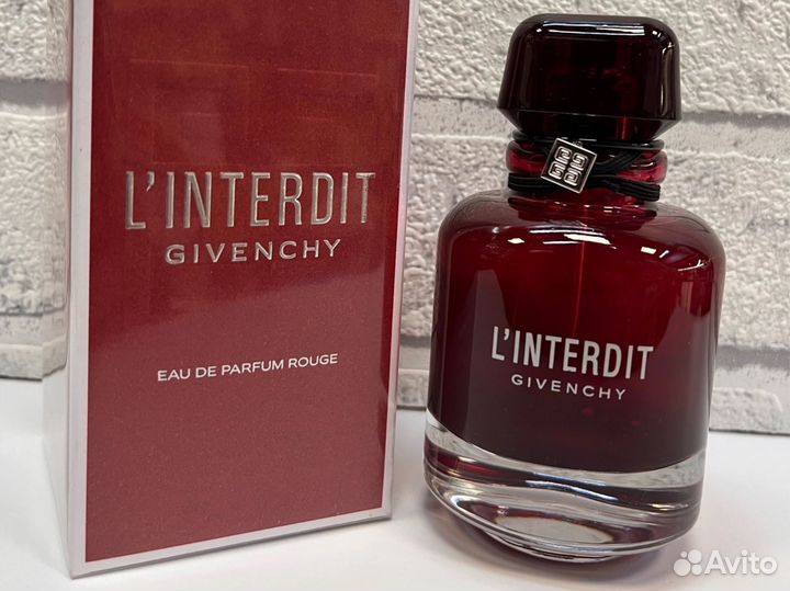 Givenchy linterdit rouge духи женские