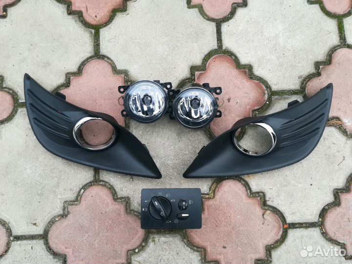 Комплект противотуманок форд фокус 2 рестайлинг