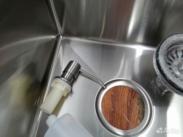 Мойка для кухни, нержавейка,сатин,40х50