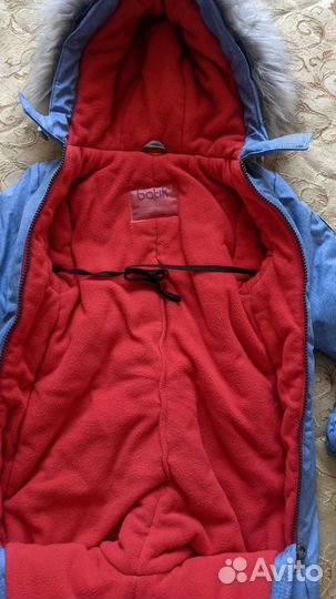 Зимний комбинезон для мальчика 74-80