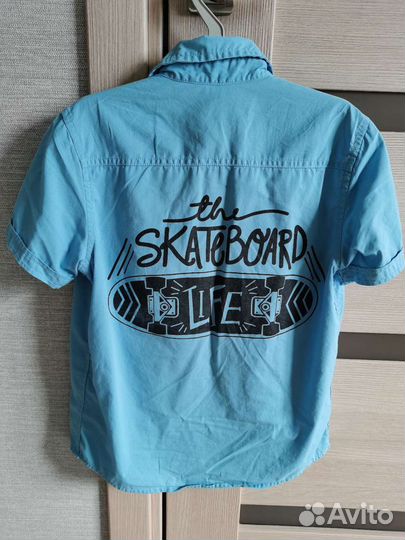 Рубашка на мальчика р.140