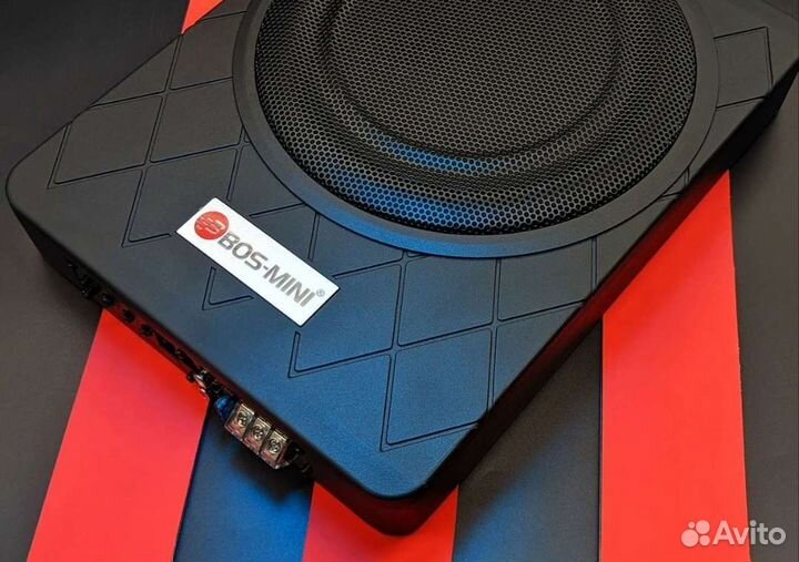 Сабвуфер под сиденье 10 дюймов