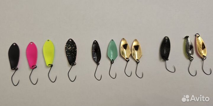 Набор форелевых блесен