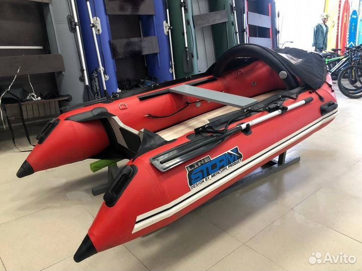 Лодка пвх Stormline heavy duty AIR PRO 310 (P) красная