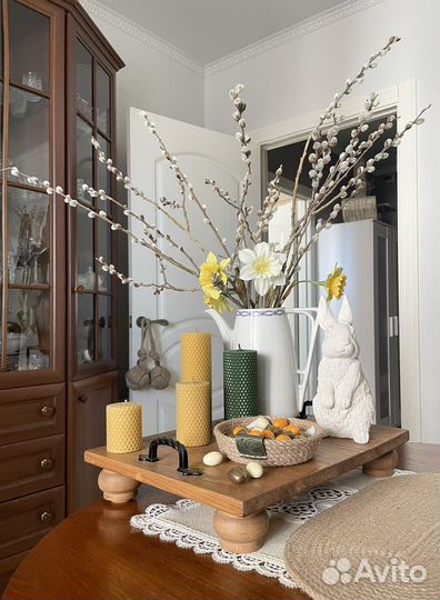 Подносы декоративные, полочка сота