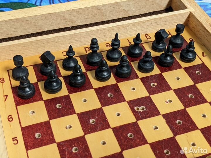 Шахматы дорожные СССР