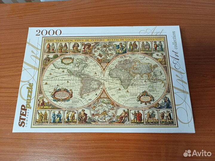 Пазл Историческая карта мира 2000 деталей