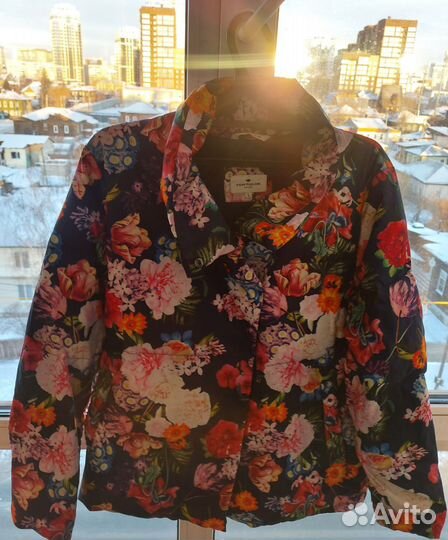 Куртка зимняя женская 44 46 размер короткая