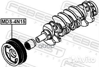 Шкив коленвала MDS4N15 Febest