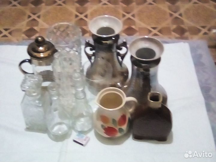 Вазы,Графины,Кувшины,Сосуд-мерка