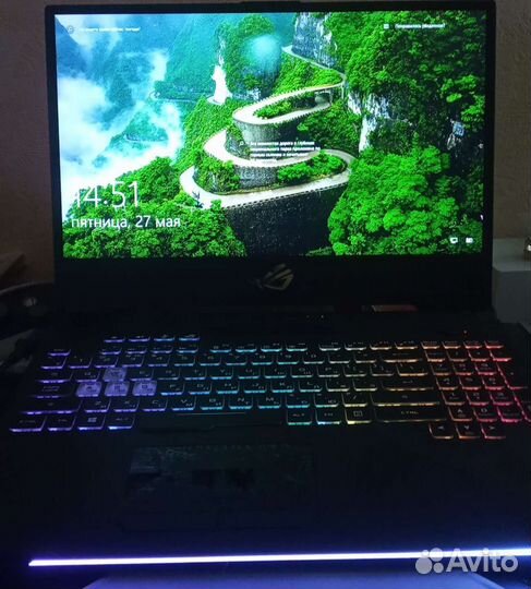 Игровой ноутбук Asus rog strix scar ii gl504gs