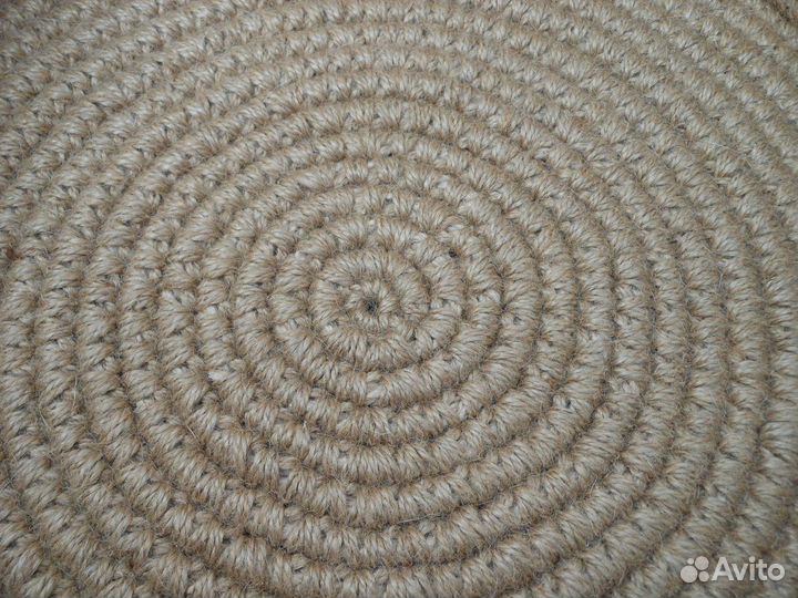 Лежанка для питомцев из натурального джута