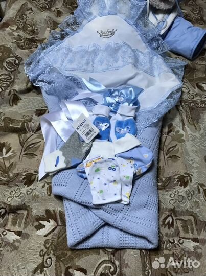 Комплект на выписку для мальчика