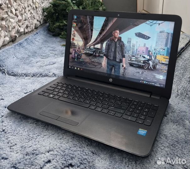 Шустрый ноутбук HP /HDD500/новый аккумулятор