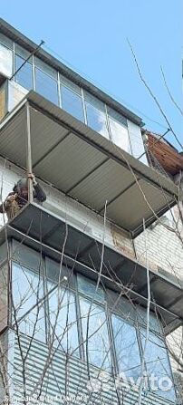 Расширение балкона и бесплатный выезд на замер