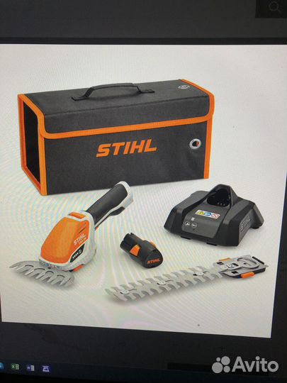 Мотоножницы HSA 26 (комплект) С аккумулятором AS 2