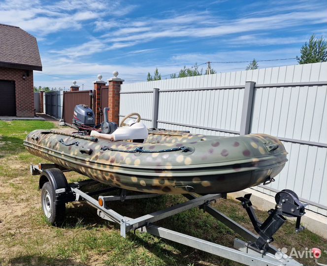Лодка Yamaran 390 S Max exclusive мотор Yamaha 30