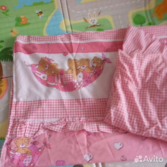 Детское постельное белье в кроватку