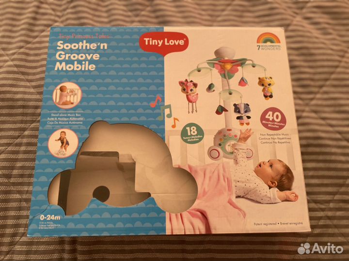 Мобиль tiny love бумбокс принцесса