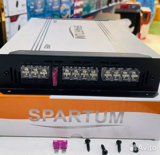 Усилитель автомобильный Spartum 455 на 2000W