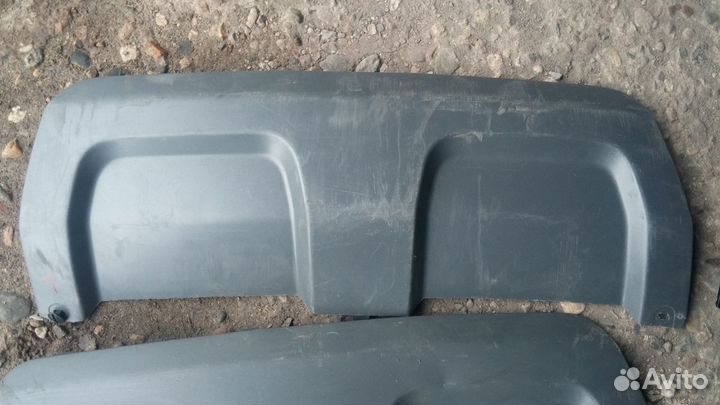 Range Rover Sport 13-17 L494 накладка бампера Задн