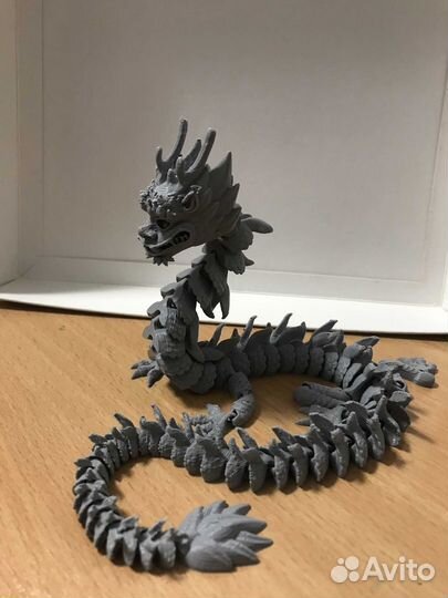 Дракон подвижная фигурка для подростков и взрослых