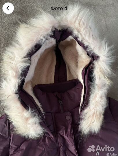 Пуховик зимний на девочку 164