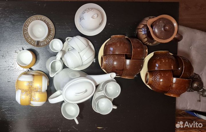 Набор столовой посуды много СССР