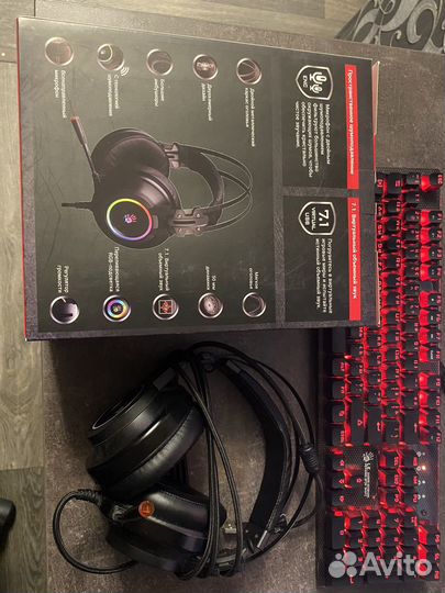 Игровые наушники bloody G528C