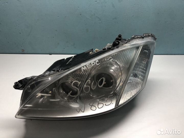 Блок фара левая Mercedes W221 ксенон