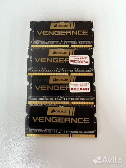 Оперативная память Corsair vengeance 4 шт