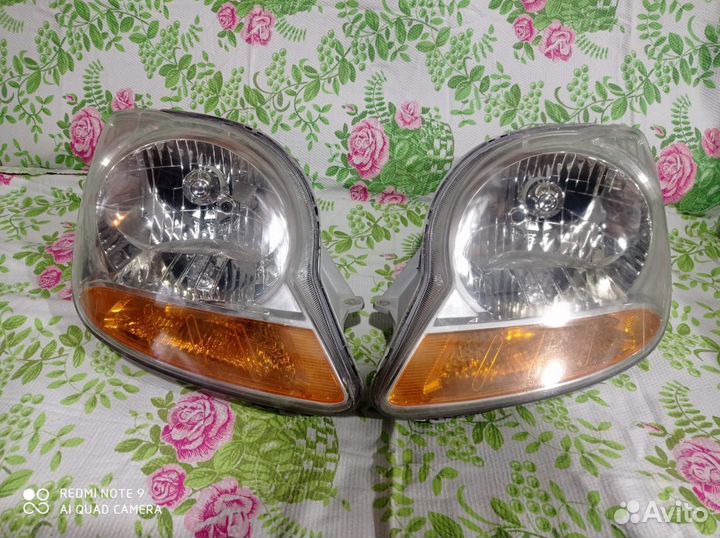 Фары на Шевроле спарк