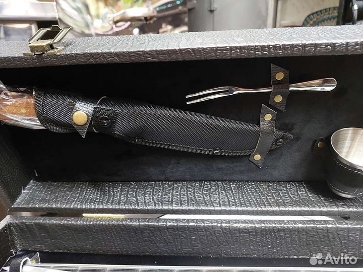 Набор шампуров в кейсе