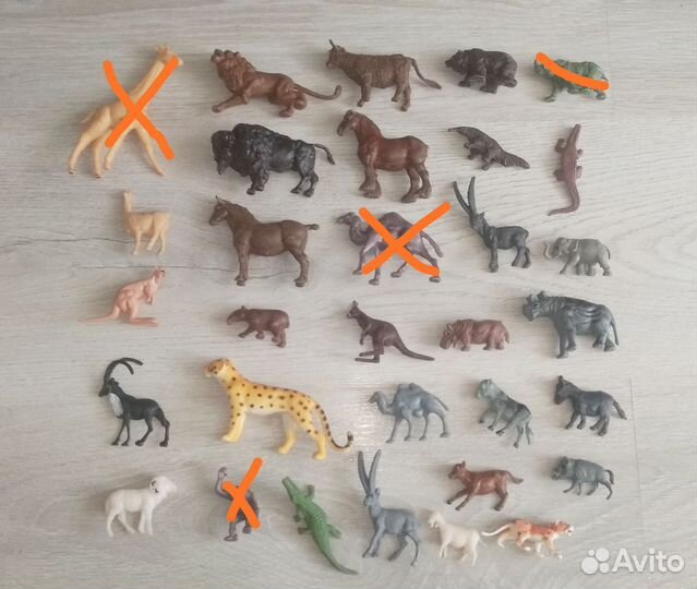 Фигурки животных, мелкие винтажные игрушки СССР