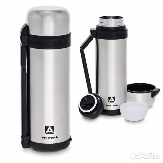 201-1800 Термос Арктика питьевой/пищевой 1,8л. (се
