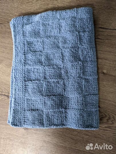 Плед детский вязаный ручная работа