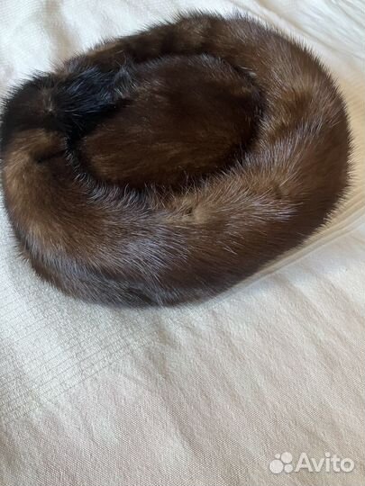 Шапка норковая женская