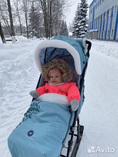 Санки коляска nika детские