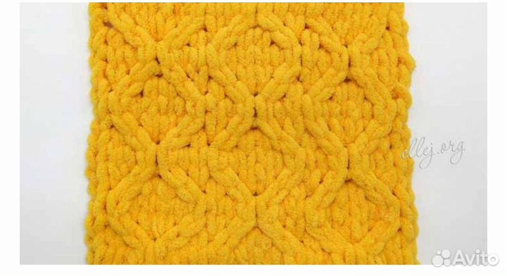 Шарф, снуд из Ализе пуффи